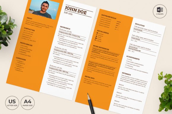 Bakery Resume Template CV: Design That Lands the Interview