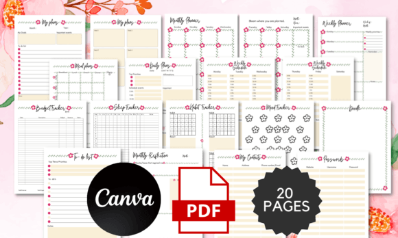 Design Your Dream Planner: A Flexible Canva Template