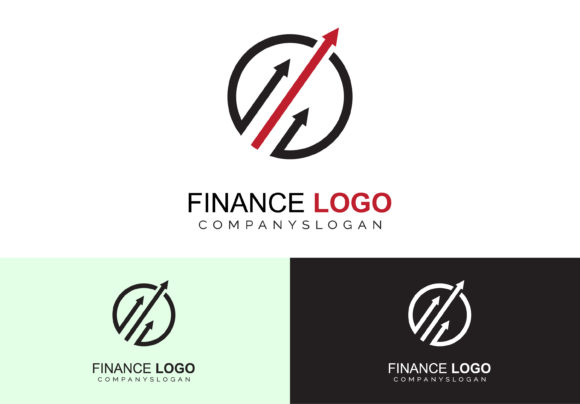 Financial Logo Concept: A Modern Typeface for Trust and Growth