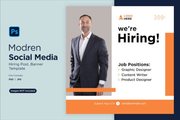 Instantly Elevate Recruitment with We Are Hiring Social Media Post 42