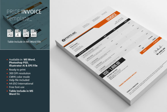 Master Your Billing with a Professional Price Invoice Template