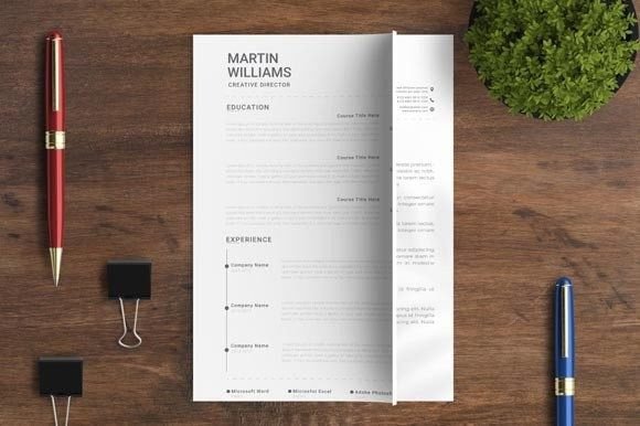 Minimalist Resume & Cover Letter Templates for a Clean, Professional Edge