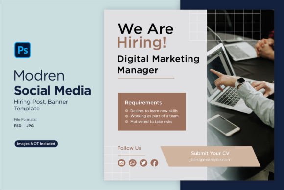 Modern Hiring Posts: The We Are Hiring Social Media Post 26