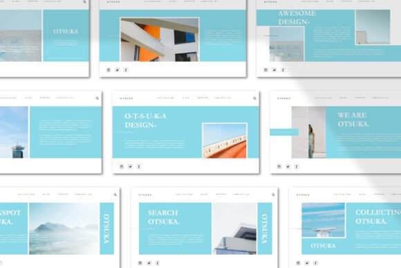 OTSUKA | A Versatile Google Slide Template for Modern Presentations