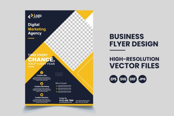 Professional IT Flyer Design Template: Your Tech Marketing Blueprint