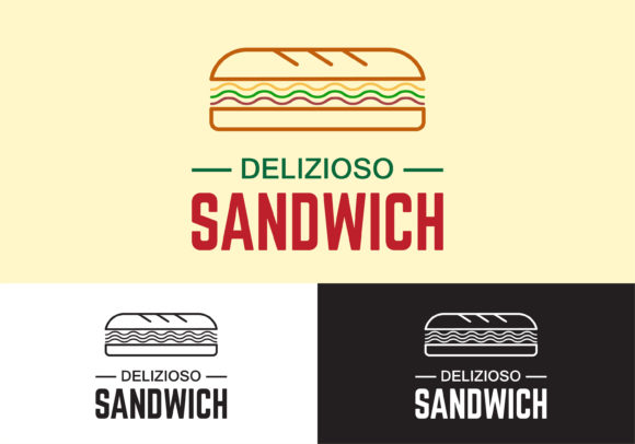 Sandwich Food Truck Restaurant Logo: A Versatile Identity Toolkit