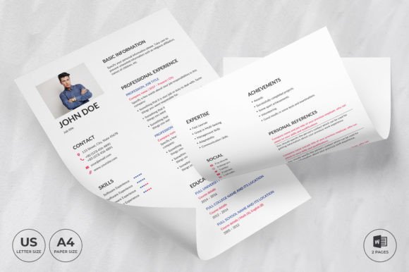 Stand Out in the Fitness Industry: A Modern Resume Template