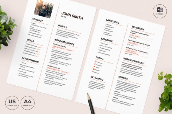 Steak House Resume Template CV: Land the Interview
