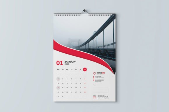 Wall Calendar 2023: The Ultimate Editable Template